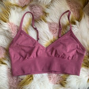 Lululemon Magenta Ebb To Street Bra